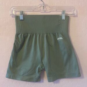 Light Green AYBL Bike Shorts